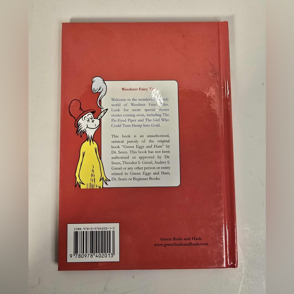 Green Buds and Hash A pot-filled parody book signed by author - Picture 2 of 2